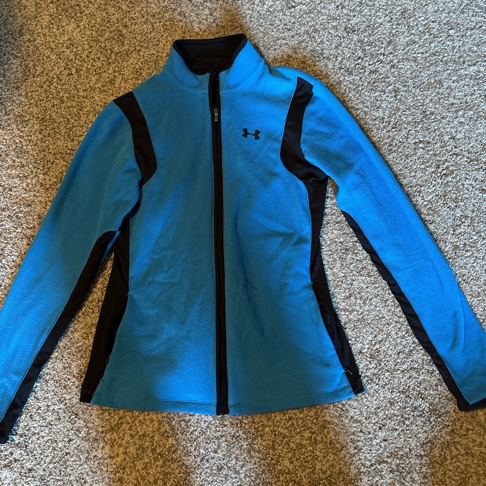 Women’s small Under Armour full zip fleece jacket